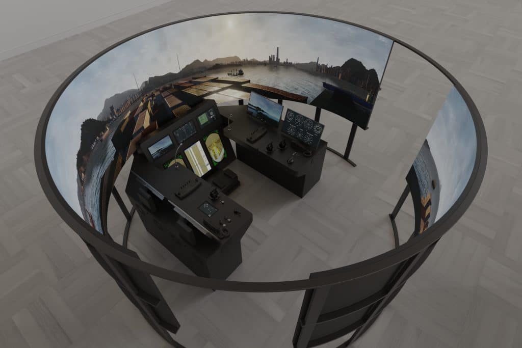 UniBarge Academy VSTEP True-Curve Inland Simulator
